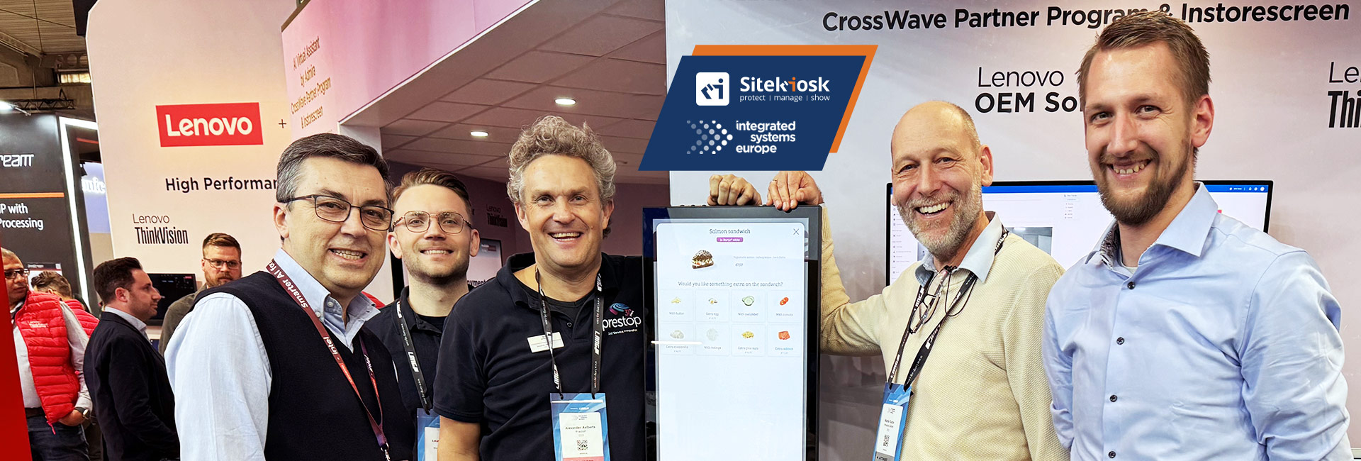 SiteKiosk zu Besuch auf der ISE Expo in Barcelona